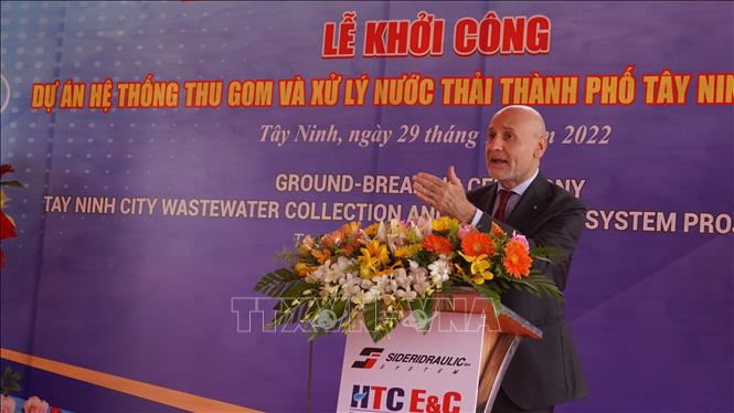 Khởi công dự án nhà máy xử lý nước thải sinh hoạt vốn đầu tư trên 330 tỷ đồng