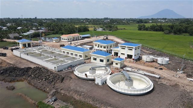 TRẢNG BÀNG 污水处理厂：TÂY NINH 工业的绿色之肺