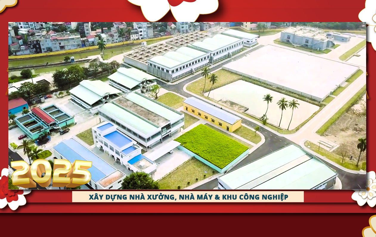 CONSTRUCTION OF FACTORY, FACTORY, INDUSTRIAL PARK